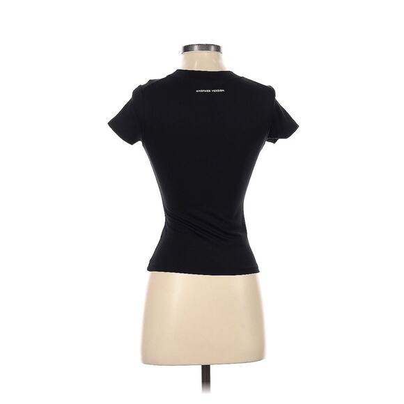 Another Version Second Skin Tee Short Sleeve Black Small - Picture 3 of 4
